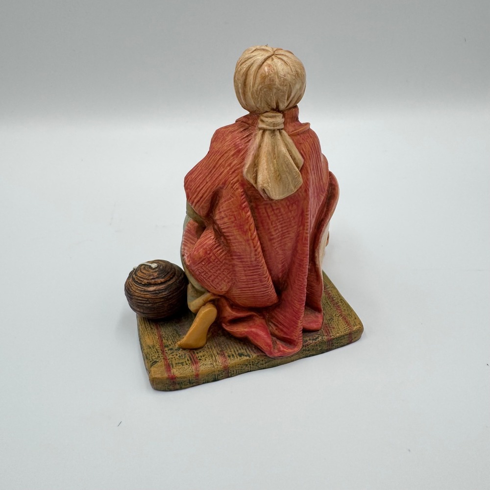 Fontanini Nativity Figure Merchant Italy 5 Inch Multicolor 1996 Depose 283 - Picture 3 of 6